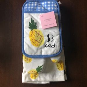 Kate Spade 3 piece Kitchen Set